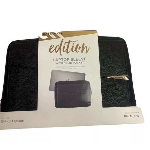 Case mate edition laptop sleeve with folio pocket - Picture 3 of 5